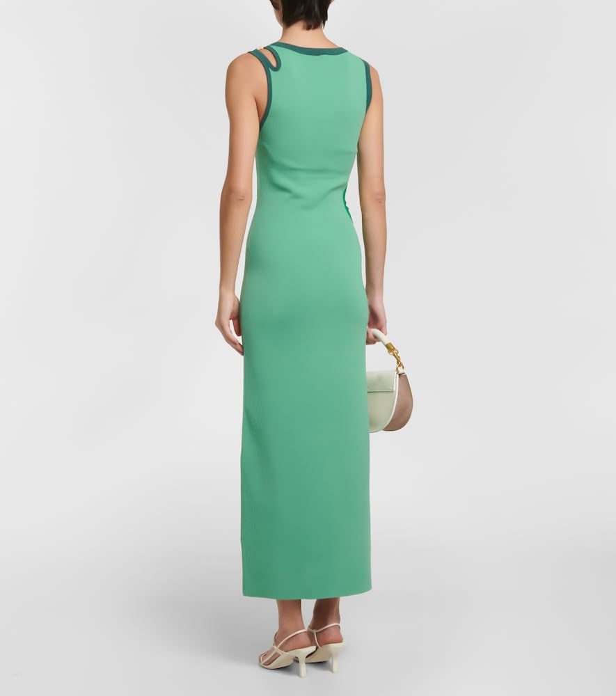 SIR Salvador cutout knitted maxi dress