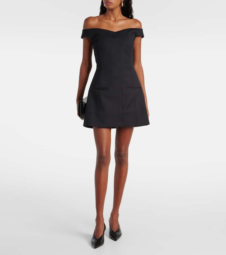SIR Sandrine off-shoulder minidress