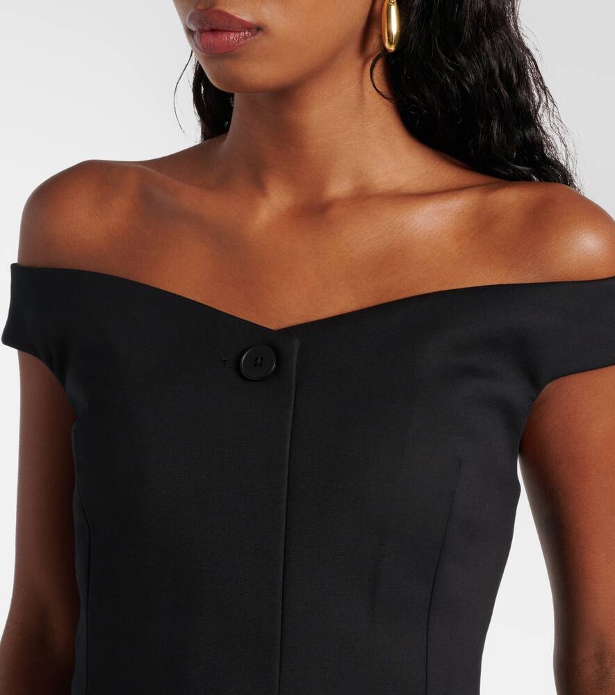 SIR Sandrine off-shoulder minidress