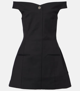 SIR Sandrine off-shoulder minidress