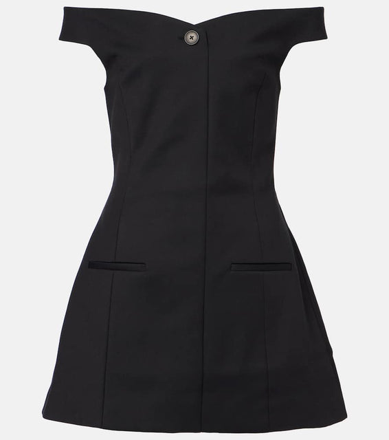 SIR Sandrine off-shoulder minidress