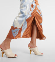 SIR Sorrento printed silk wrap skirt