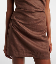 SIR Tamara linen minidress