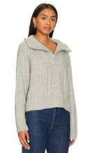 Skin Allison Half Zip in Grey