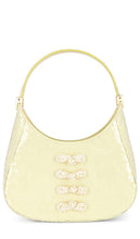 SAU LEE Sequin Mini Bag in Yellow