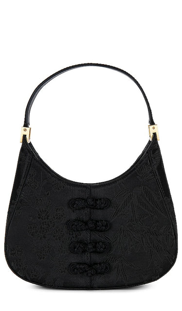 SAU LEE Jacquard Mini Bag in Black