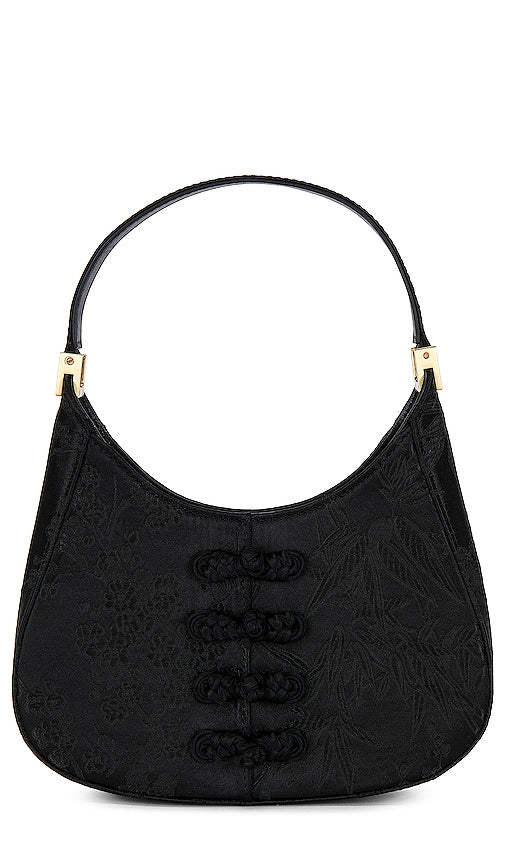 SAU LEE Jacquard Mini Bag in Black