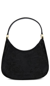 SAU LEE Jacquard Mini Bag in Black