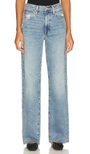 SLVRLAKE Grace Wide Leg in Denim-Light - SLVRLAKE Grace jambe large en denim clair - SLVRLAKE Grace 浅牛仔阔腿裤 - SLVRLAKE Grace Wide Leg in Denim-Light - SLVRLAKE 그레이스 와이드 레그 - SLVRLAKE Grace gamba larga in denim chiaro