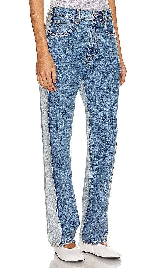 SLVRLAKE Re-work London Straight Leg in Blue