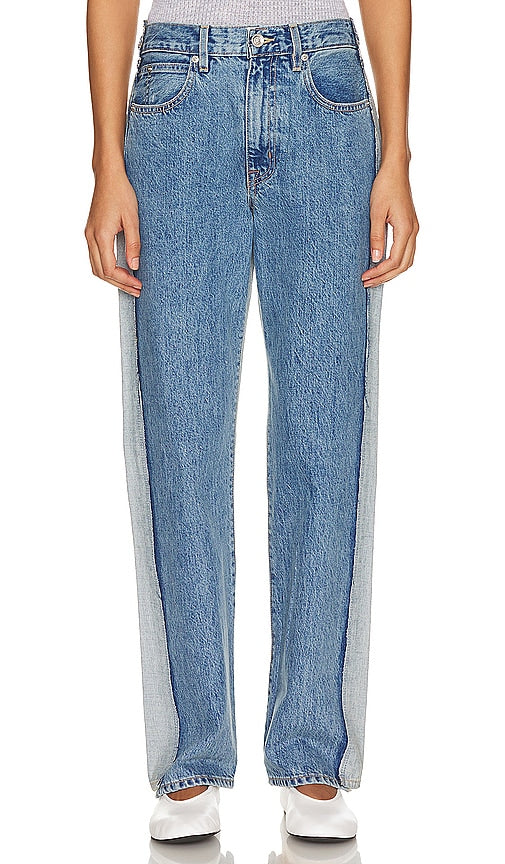 SLVRLAKE Re-work London Straight Leg in Blue - SLVRLAKE Re-work London jambe droite en bleu - SLVRLAKE 重新设计蓝色伦敦直筒裤 - SLVRLAKE Rework London Straight Leg in Blau - SLVRLAKE Re-work 런던 스트레이트 레그 블루 색상 - SLVRLAKE Rielabora la gamba dritta London in blu