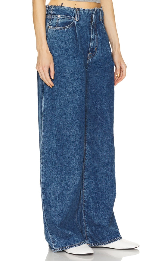 SLVRLAKE Taylor Wide Leg in Blue