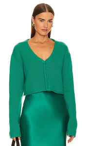 SABLYN Bianco Cardigan in Green - SABLYN Cardigan Bianco en Vert - SABLYN Bianco 绿色开衫 - SABLYN Bianco Cardigan in Grün - SABLYN Bianco 카디건 그린 색상 - Cardigan SABLYN Bianco in verde