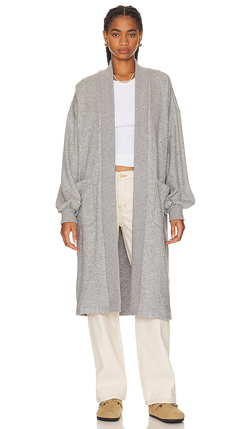 Steve Madden Marla Coat in Grey - Manteau Steve Madden Marla en gris - Steve Madden Marla 灰色外套 - Steve Madden Marla Mantel in Grau - Steve Madden Marla 코트그레이 색상 - Cappotto Steve Madden Marla in grigio