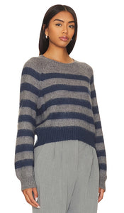 Steve Madden Lyon Sweater in Navy