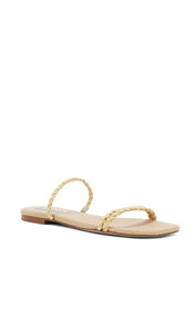 Steve Madden Tahiti Sandal in Metallic Gold