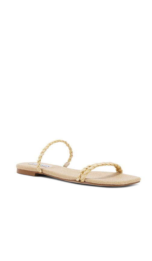 Steve Madden Tahiti Sandal in Metallic Gold