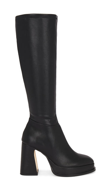 Steve Madden Myndie Boot in Black | Black Knee-High Boots for Women
