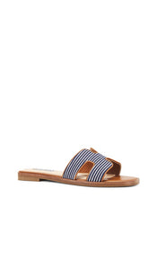 Steve Madden Hadyn Slides in Navy