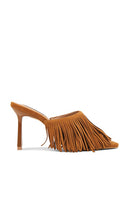 Steve Madden Morina Sandals in Cognac | Cognac Suede Heeled Sandals for Women