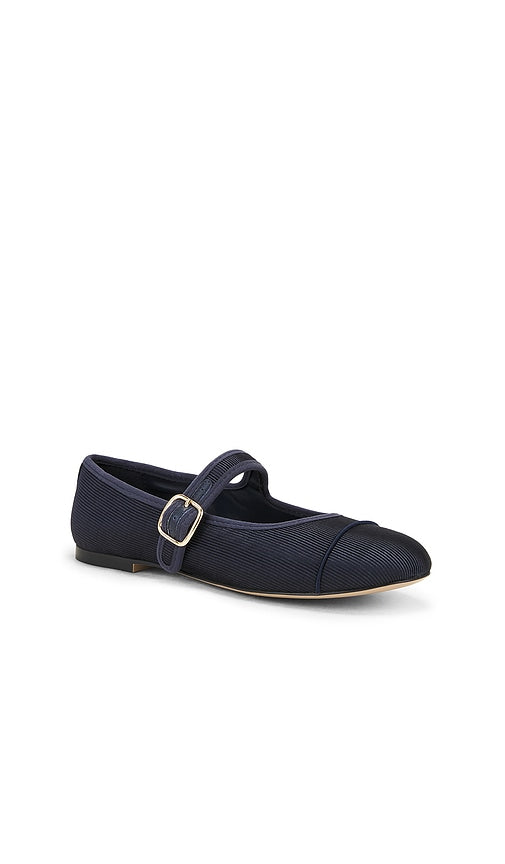 Steve Madden Dory Mary Jane Flat in Navy