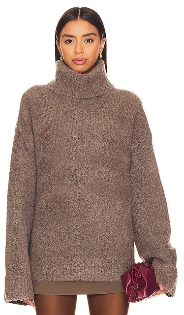 SNDYS Cecilia Jumper in Brown - SNDYS Pull Cecilia en Marron - SNDYS Cecilia 棕色毛衣 - SNDYS Cecilia Pullover in Braun - SNDYS Cecilia 점퍼브라운 색상 - Maglione SNDYS Cecilia in marrone