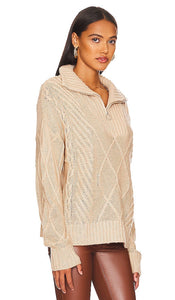SNDYS Jax Knit Sweater in Cream