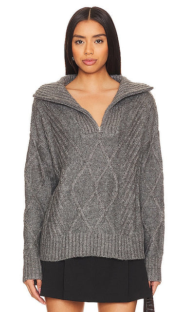 SNDYS Jax Pullover in Grey - Pull SNDYS Jax en gris - SNDYS Jax 灰色套头衫 - SNDYS Jax Pullover in Grau - SNDYS Jax 풀오버 그레이 색상 - Pullover SNDYS Jax in grigio