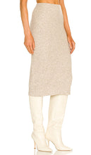 SNDYS Late Lunch Knit Skirt in Beige