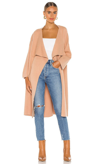 SNDYS Tia Knit Cardi in Tan - SNDYS Tia Knit Cardi en beige - SNDYS Tia 棕褐色针织开衫 - SNDYS Tia Strick-Cardi in Hellbraun - SNDYS Tia 니트 카디 탠 색상 - SNDYS Tia Knit Cardi in marrone chiaro