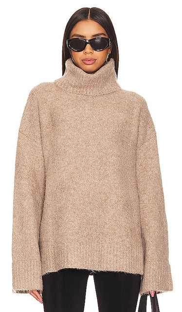 SNDYS Winnie Jumper in Beige - SNDYS Pull Winnie en Beige - SNDYS 米色 Winnie 毛衣 - SNDYS Winnie Pullover in Beige - SNDYS 위니 점퍼 베이지 색상 - Maglione Winnie SNDYS in beige