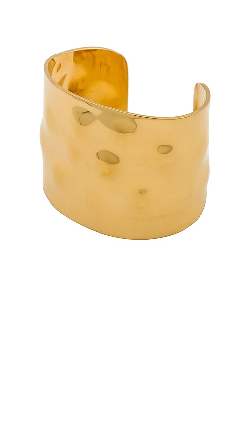 SOKO Bahari Band Cuff in Metallic Gold