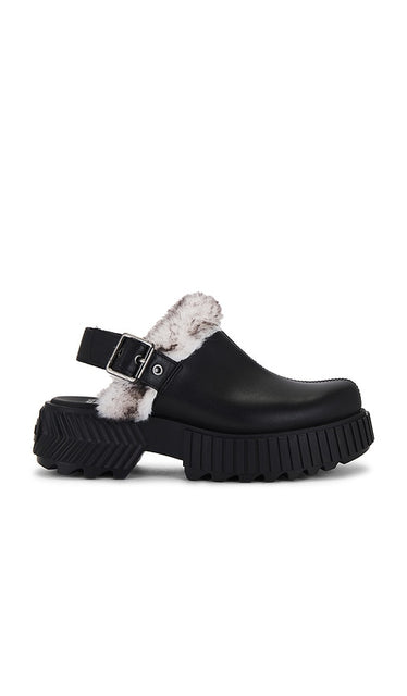 Sorel Ona Ave Clog Cozy in Black | Black & Sea Salt Clogs for Women
