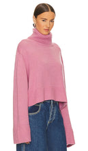 Song of Style Olisa Oversized Turtleneck in Pink