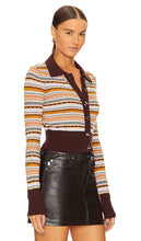 Song of Style Naiya Polo Cardigan in Orange