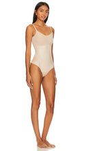 SPANX Cami Thong Bodysuit in Beige