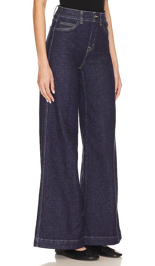 SPANX Wide Leg Jeans in Blue