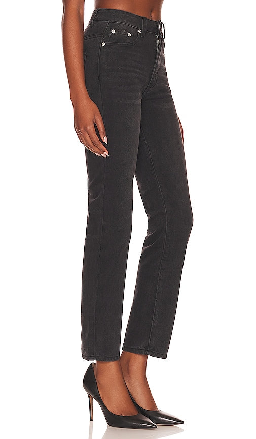 superdown Rowan Mid Rise Jean in Black