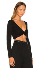 superdown Courtney Knot Sweater in Black