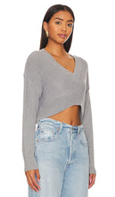 superdown Gwen Crop Sweater in Grey