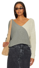 superdown Trish Knot Sweater in Grey