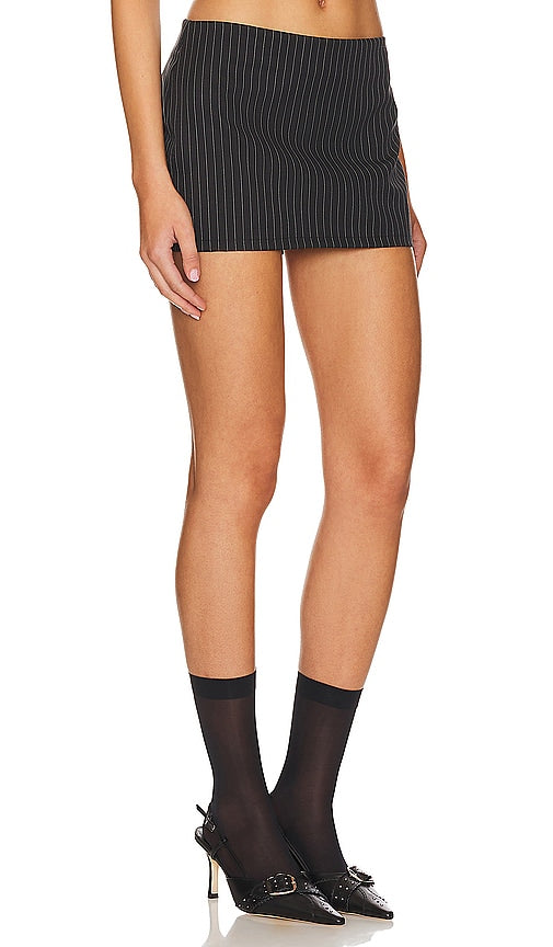 superdown Moa Mini Skirt in Black