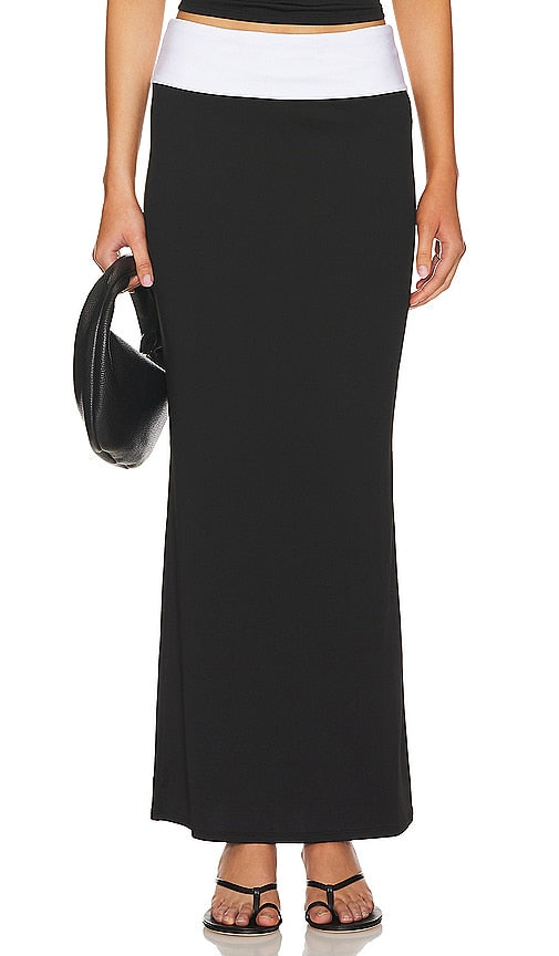 superdown Jodie Maxi Skirt in Black