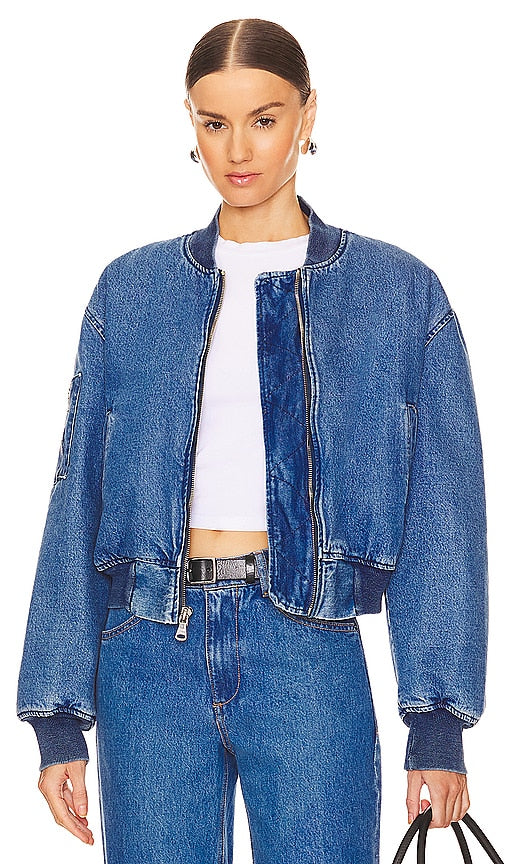 SPRWMN Bomber Jacket in Blue