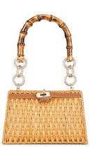 Serpui Chiara Top Handle Bag in Beige