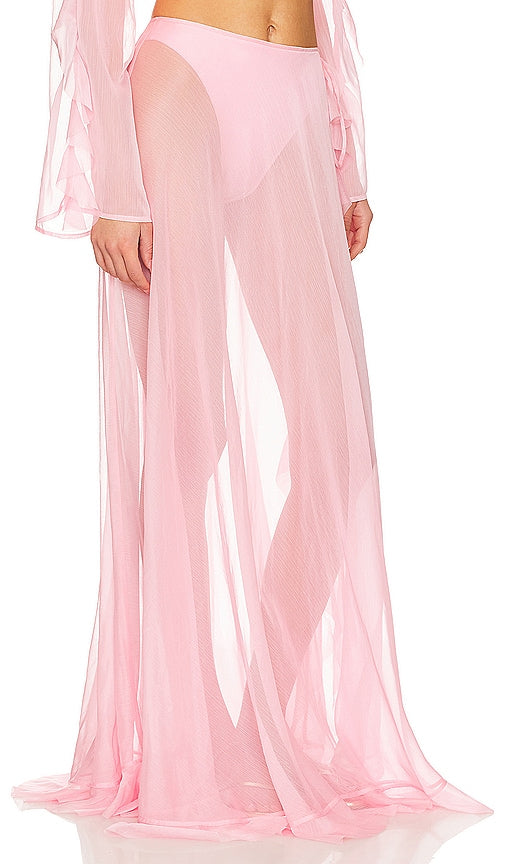 Shani Shemer Or Maxi Skirt in Pink