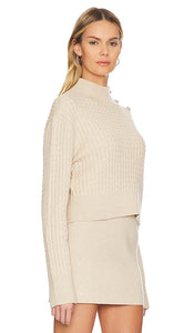 Stitches & Stripes Lilit Turtleneck in Beige