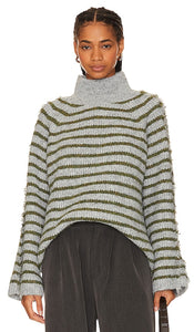 Stitches & Stripes Flynn Turtleneck in Grey - Stitches & Stripes - Flynn - Col roulé - Gris - Stitches & Stripes Flynn 灰色高领毛衣 - Stitches & Stripes Flynn Rollkragenpullover in Grau - Stitches & Stripes 플린 터틀넥 그레이 색상 - Dolcevita Stitches & Stripes Flynn in grigio