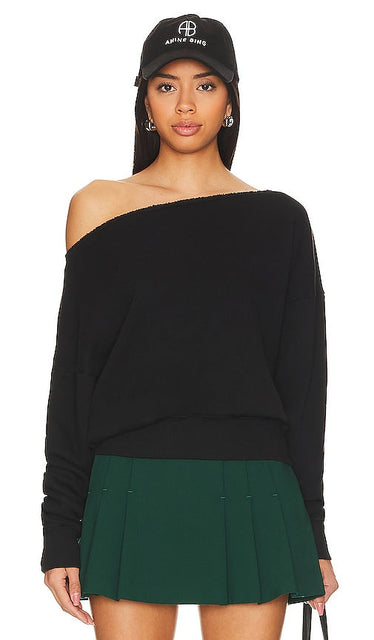 STRUT-THIS Crawford Sweatshirt in Black - Sweat Crawford STRUT-THIS en noir - STRUT-THIS Crawford 黑色运动衫 - STRUT-THIS Crawford Sweatshirt in Schwarz - STRUT-THIS Crawford 스웨트셔츠블랙 색상 - Felpa Crawford STRUT-THIS in nero
