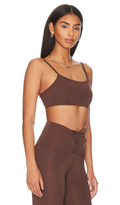 STRUT-THIS Rocky Sports Bra in Brown